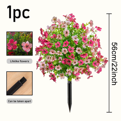 Artificial Flowers for Outdoor Indoor Garden Home Decoration