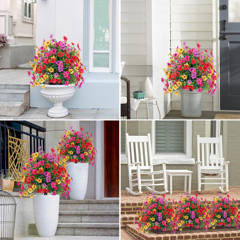 Artificial Flowers for Outdoor Indoor Garden Home Decoration