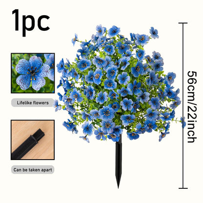 Artificial Flowers for Outdoor Indoor Garden Home Decoration