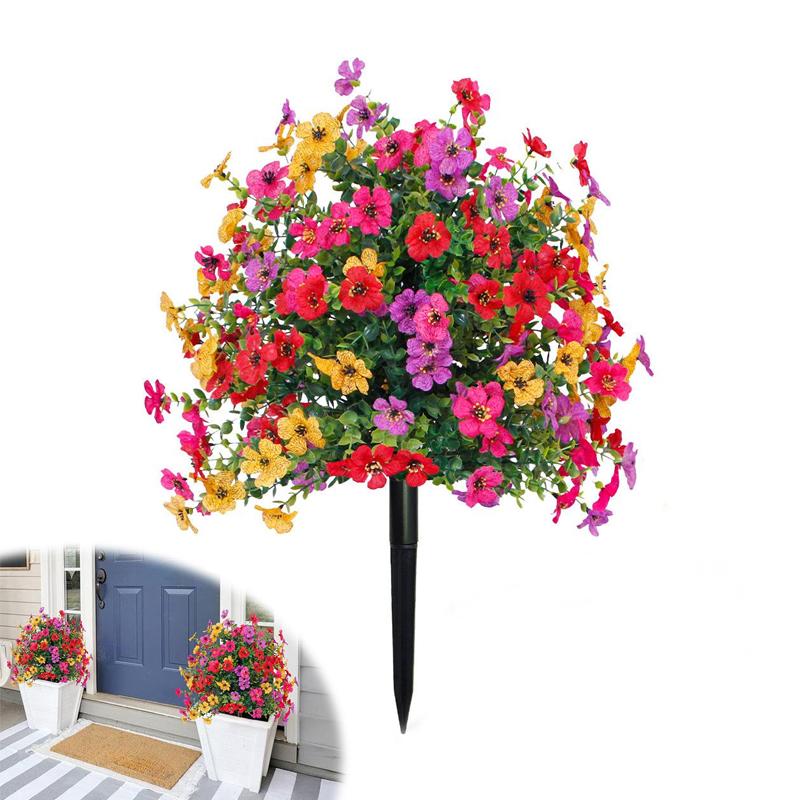 Artificial Flowers for Outdoor Indoor Garden Home Decoration